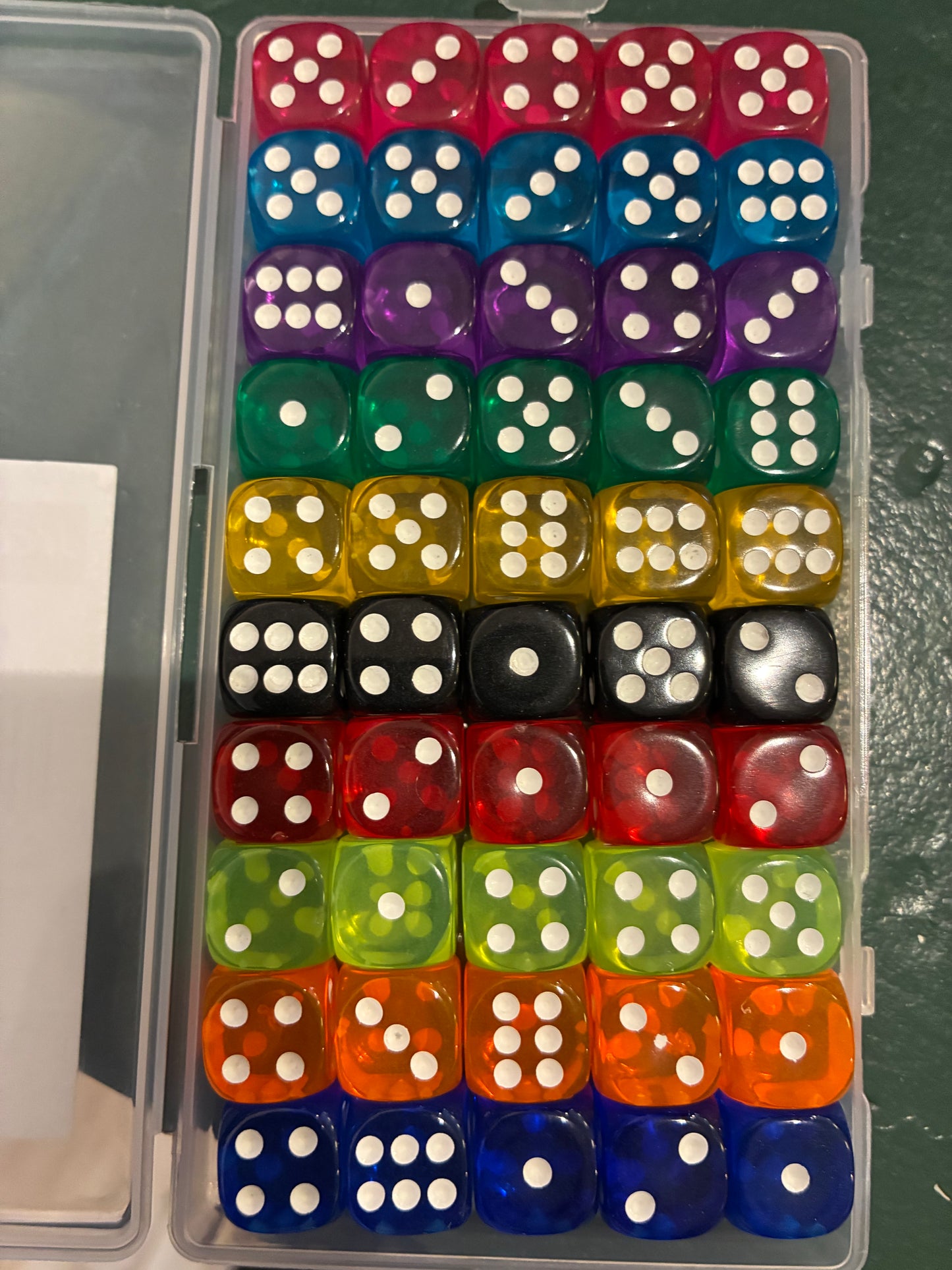 50 Pack Jelly Dice