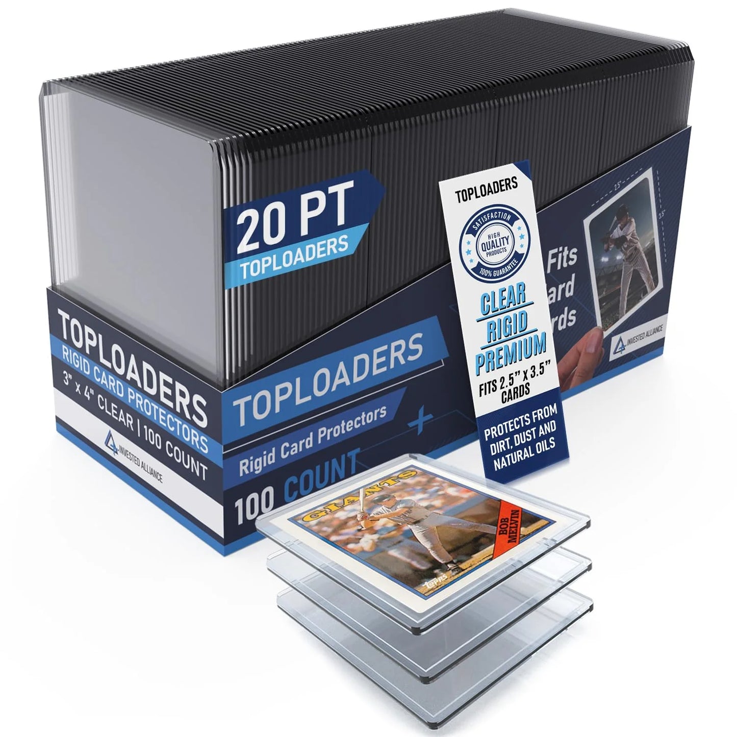 Top Loaders Rigid Card Protectors