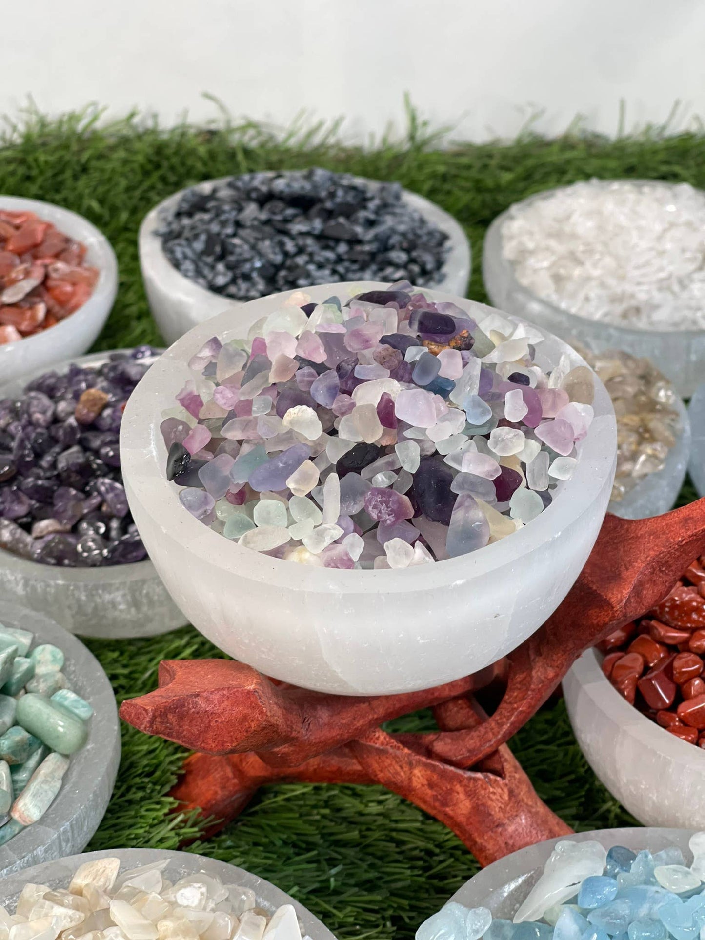 CaNatureLover - Natural Crystal Chip , Real Gemstone chips , Crystal Loose