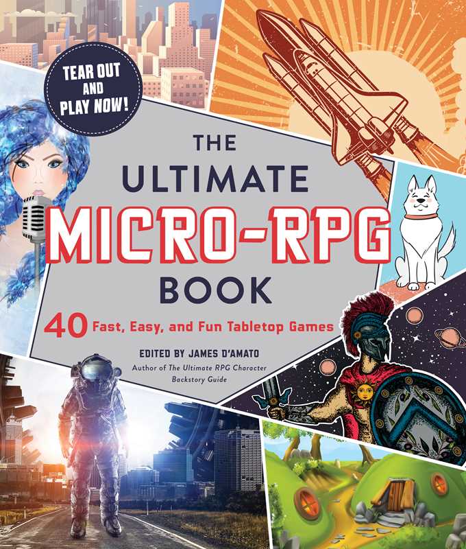 Simon & Schuster - Ultimate Micro-RPG Book by James D’Amato