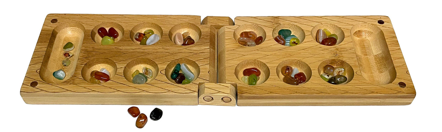 Project Genius - Travel Bamboo Mancala Game
