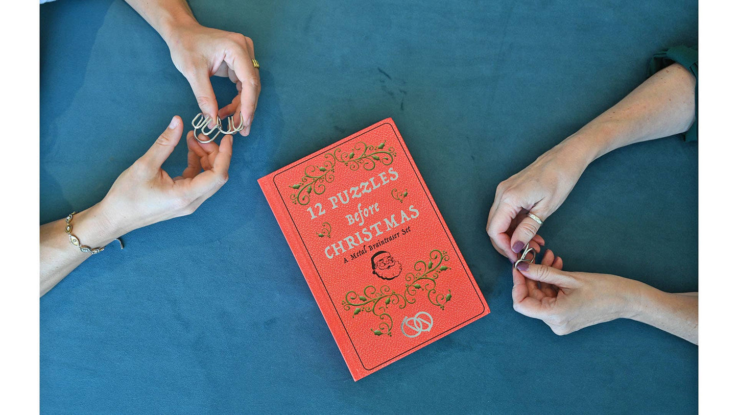 Project Genius - 12 Puzzles Before Christmas Advent Book