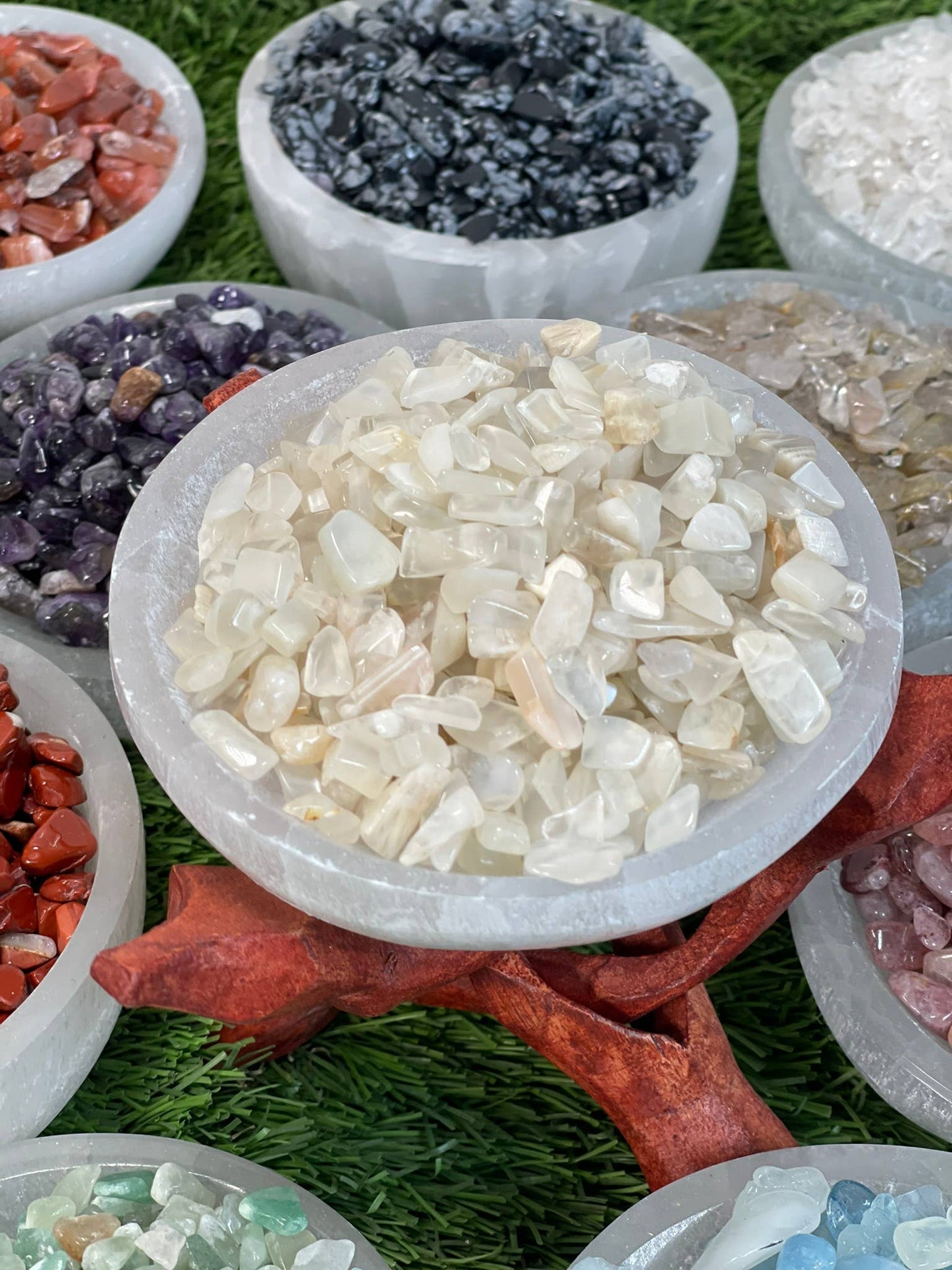 CaNatureLover - Natural Crystal Chip , Real Gemstone chips , Crystal Loose