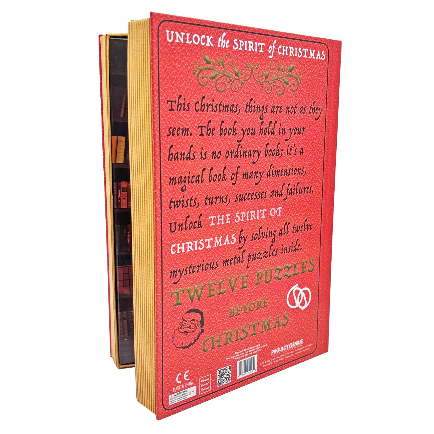 Project Genius - 12 Puzzles Before Christmas Advent Book