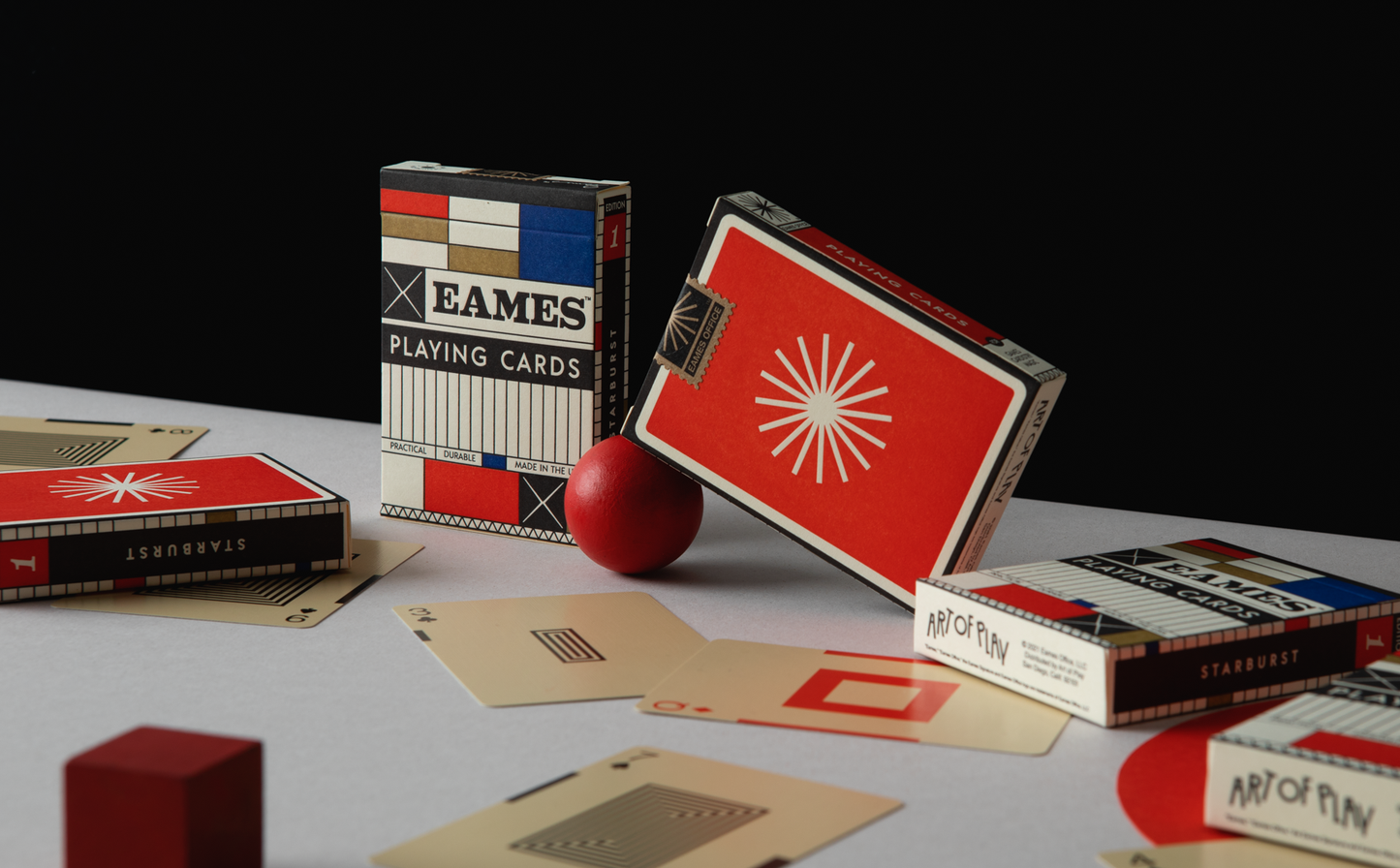 Art of Play - Eames "Starburst" Playing Cards