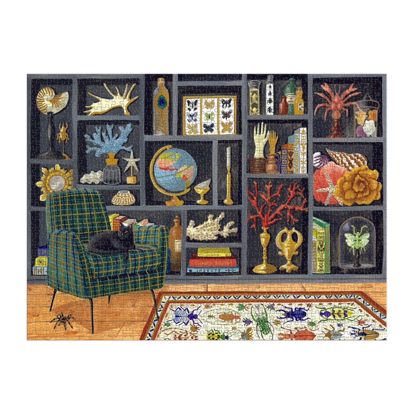 Chronicle Books - Eclectic Treasures 1000 Piece Foil Puzzle