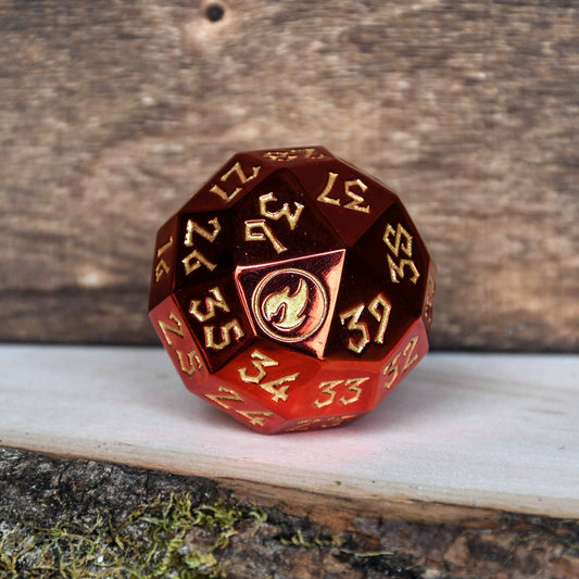 Misty Mountain Gaming - Mountain Mana Spindown Metal D40