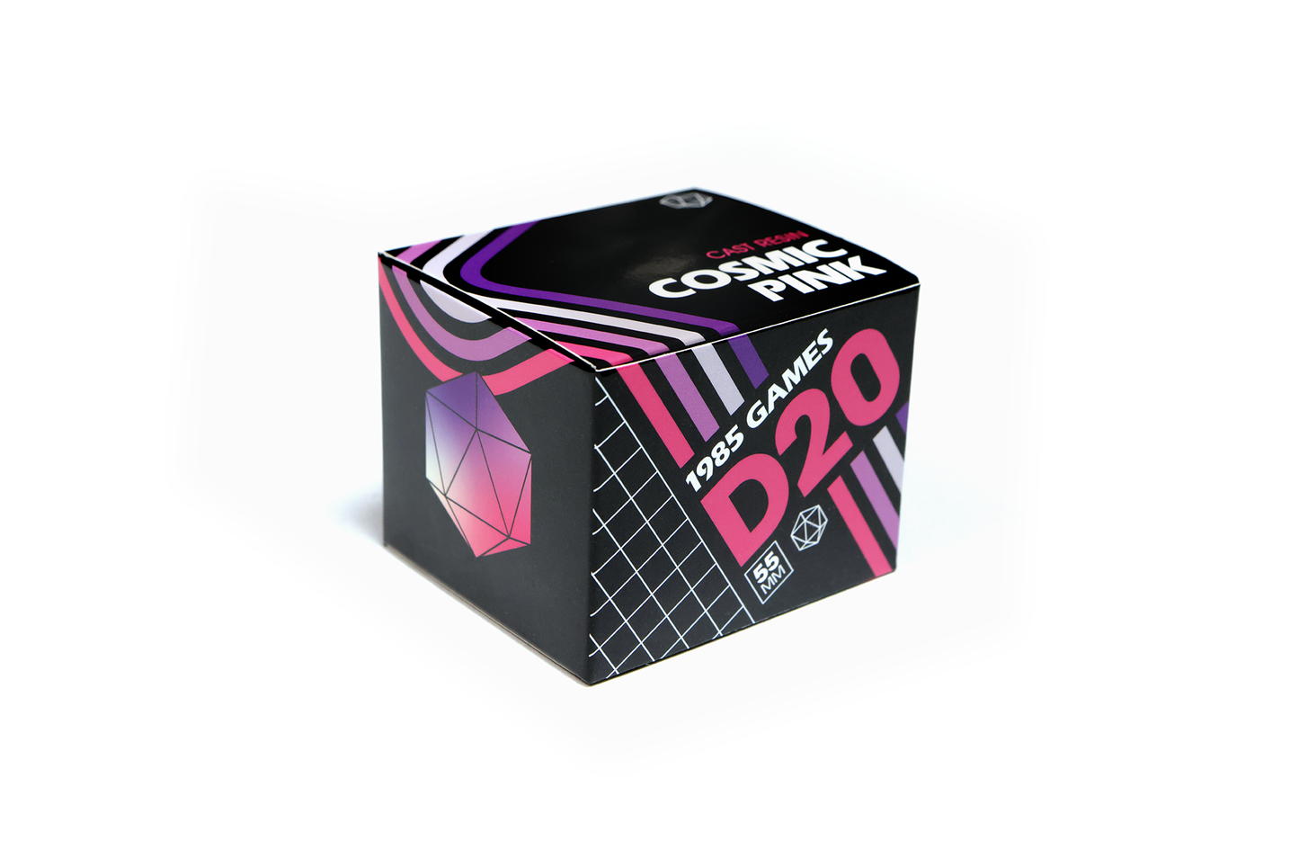 1985 Games - 55MM Cosmic Pink Sharp Edge Die