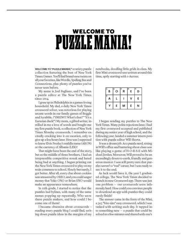 Simon & Schuster - Puzzle Mania! by The New York Times Games