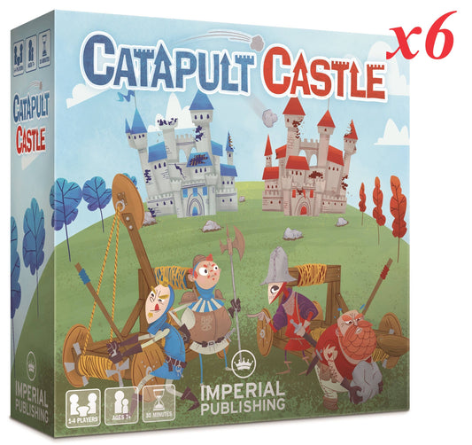 Catapult Castle 1-4 Player Game Case Lot