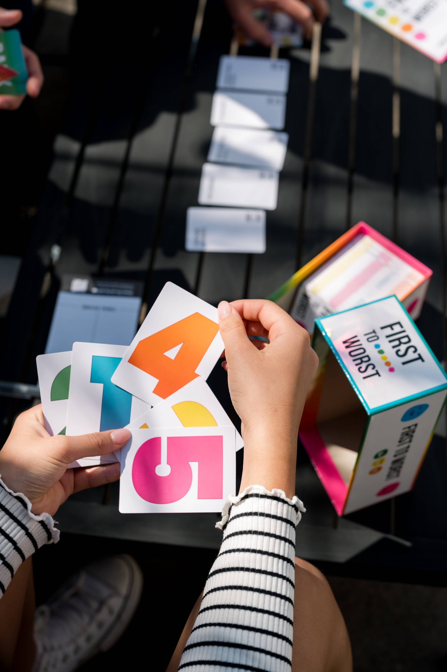 Dyce Games - FIRST TO WORST: How Your Friends & Family Rank Things Game