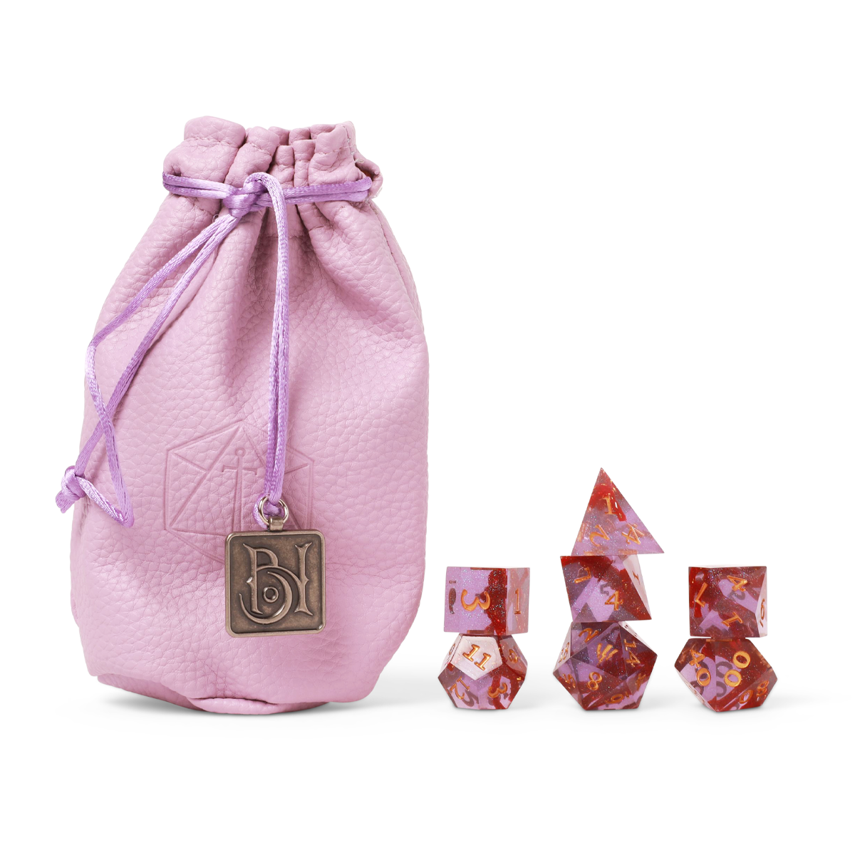 Bells Hells Dice Set + Bag