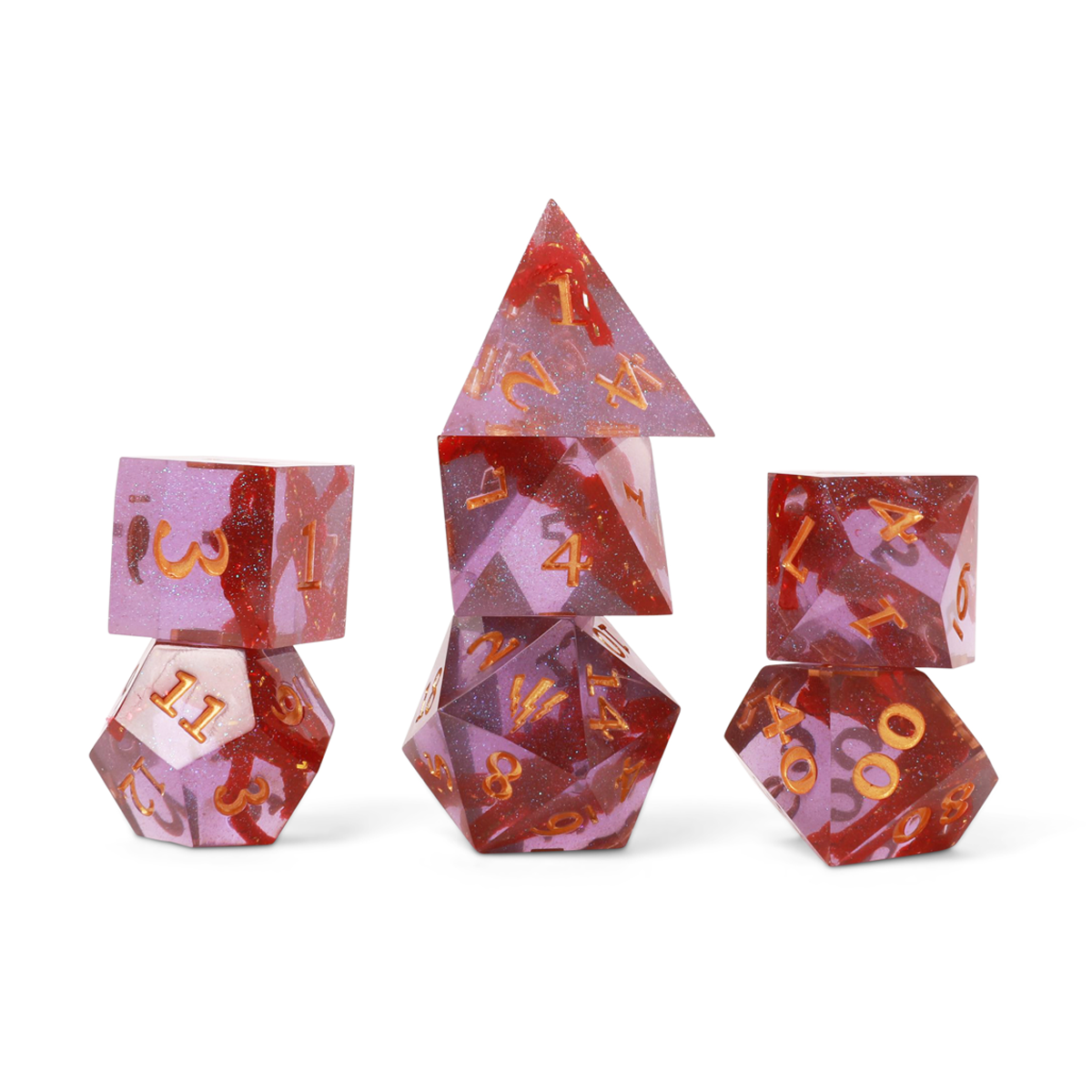 Bells Hells Dice Set + Bag