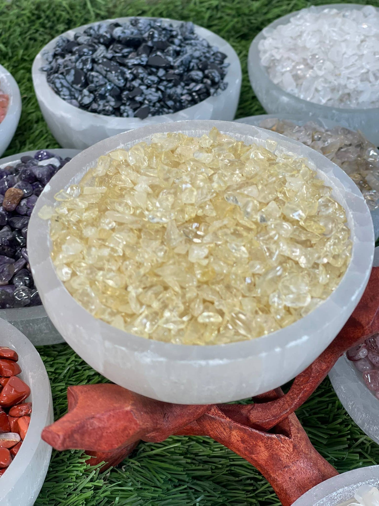 CaNatureLover - Natural Crystal Chip , Real Gemstone chips , Crystal Loose