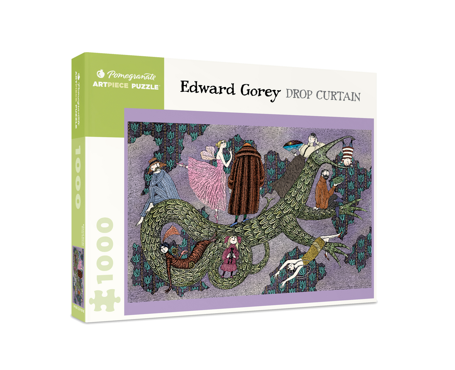 Pomegranate - Edward Gorey: Drop Curtain 1000-Piece Jigsaw Puzzle