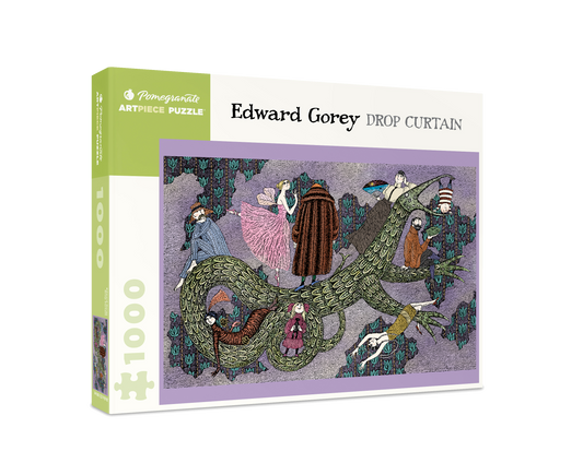 Pomegranate - Edward Gorey: Drop Curtain 1000-Piece Jigsaw Puzzle