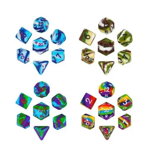 17mm Silicone Dice Sets