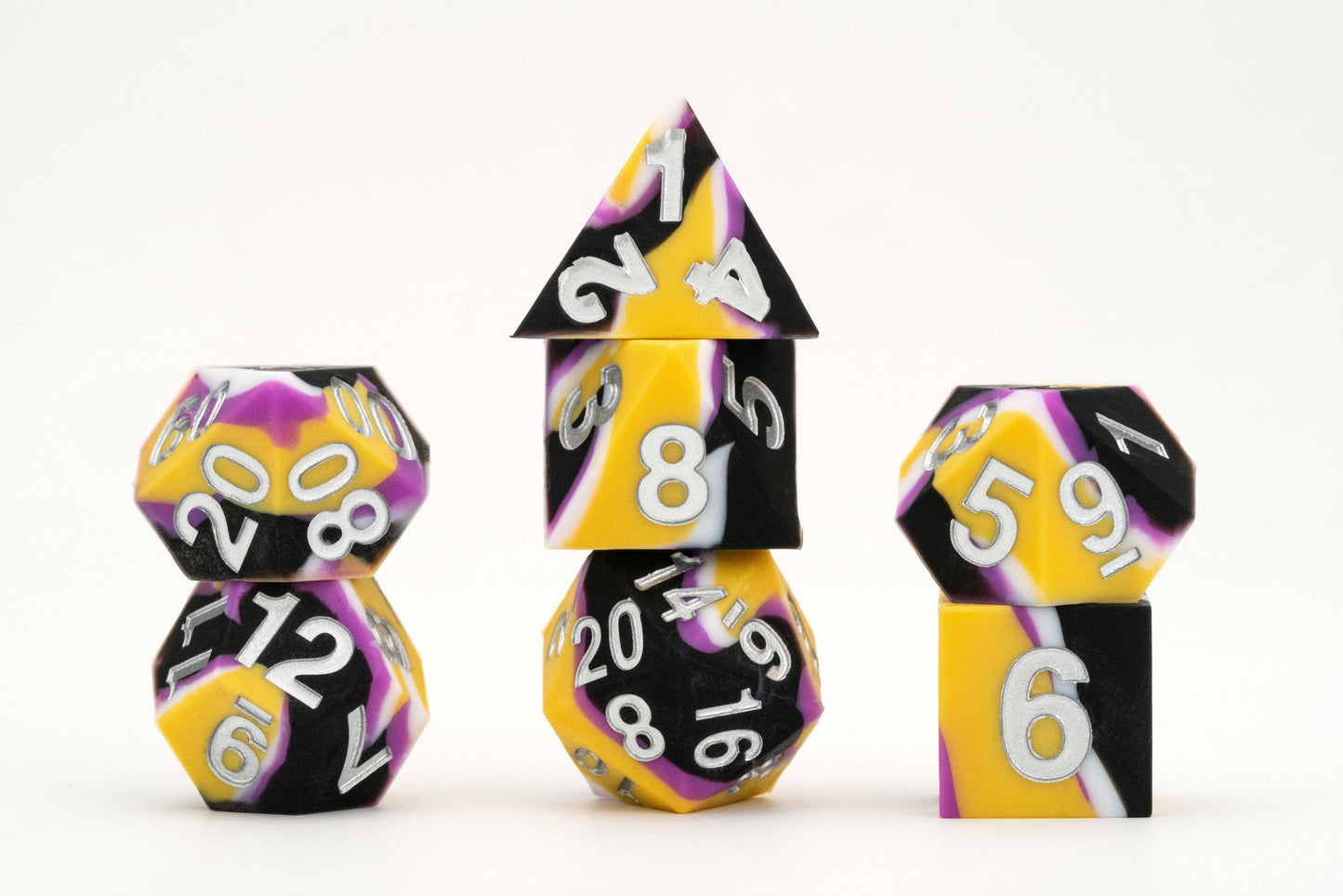 FanRoll by Metallic Dice Games - PRIDE Silicone Dice