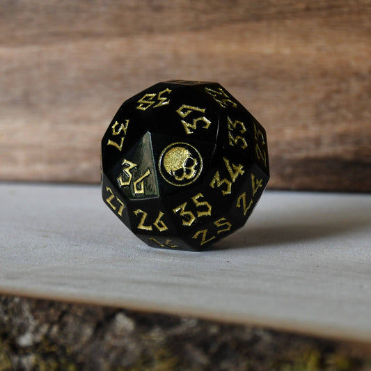 Misty Mountain Gaming - Swamp Mana Spindown Metal D40