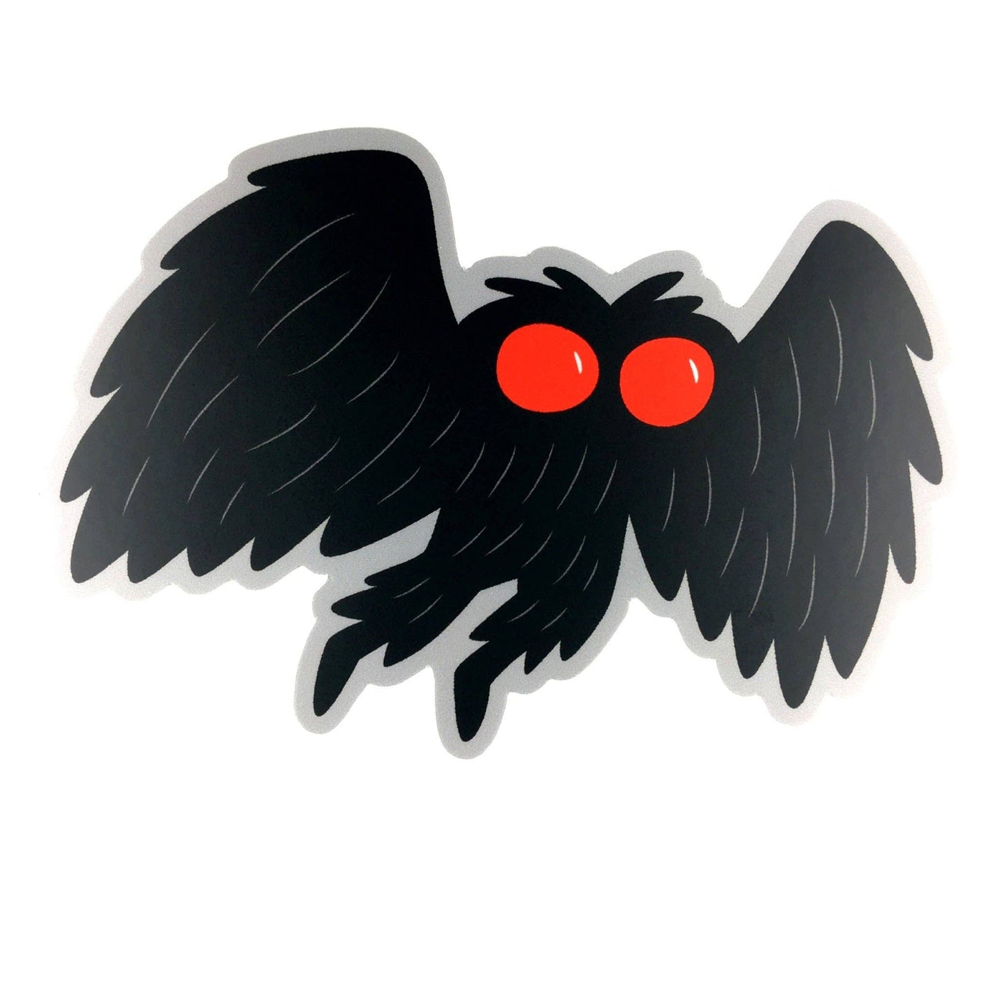 Monsterologist - Mothman Cute creature sticker