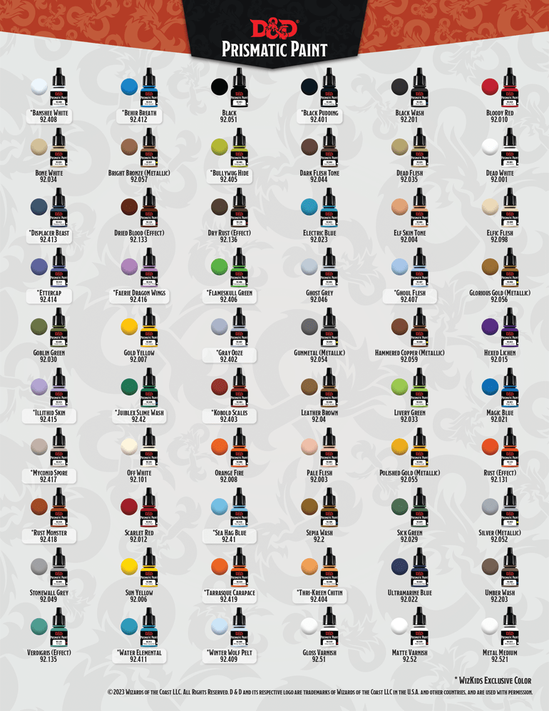 Wizkids D&D Prismatic Paint