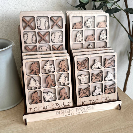 Game Display Stand - Fits 12 Full-Size Games