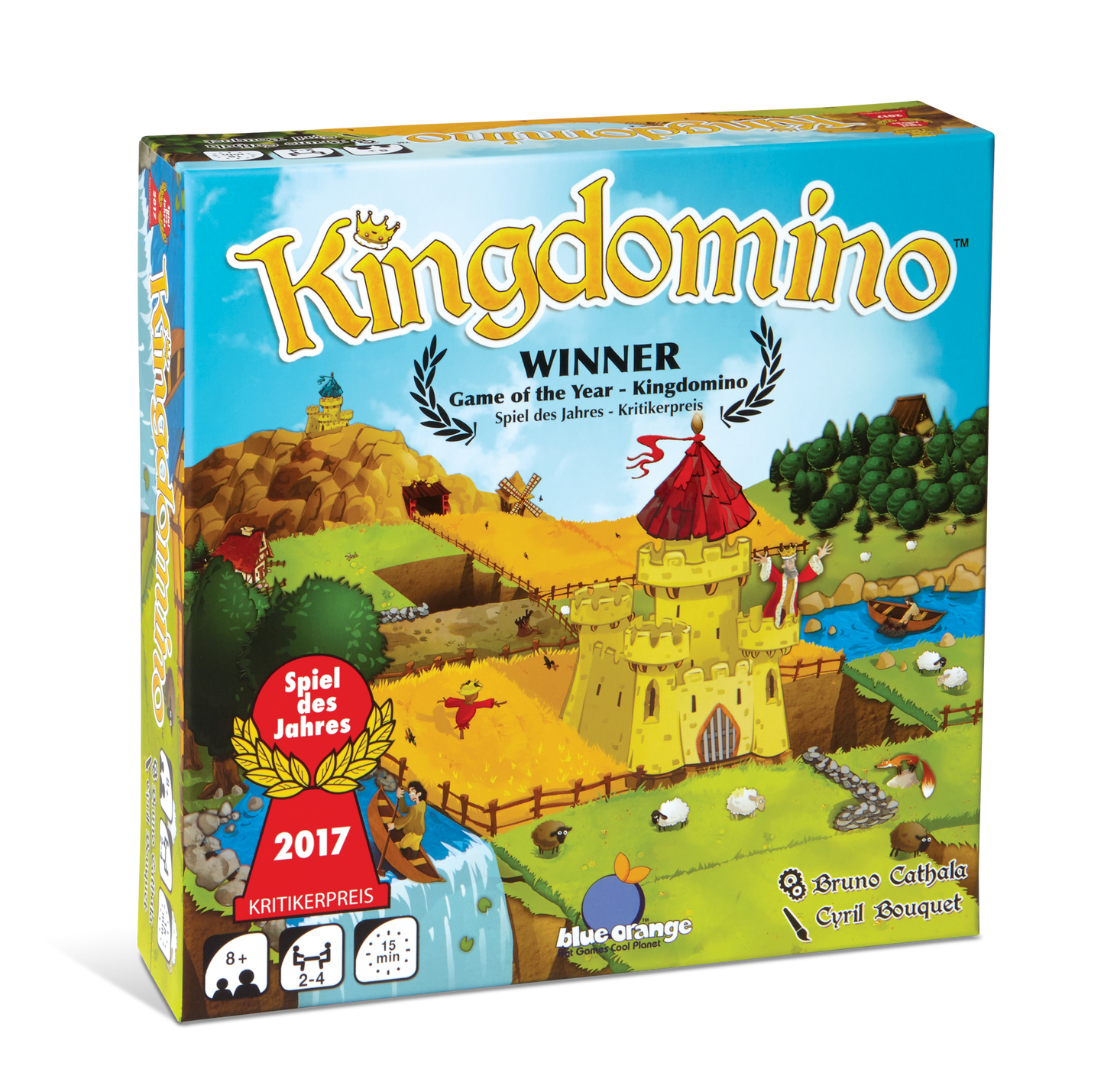 Blue Orange Games - Kingdomino : The Kingdom-Building Domino Challenge!