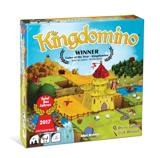 Blue Orange Games - Kingdomino : The Kingdom-Building Domino Challenge!