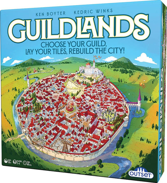 Outset Games and Cobble Hill Puzzles - Guildlands Board Game