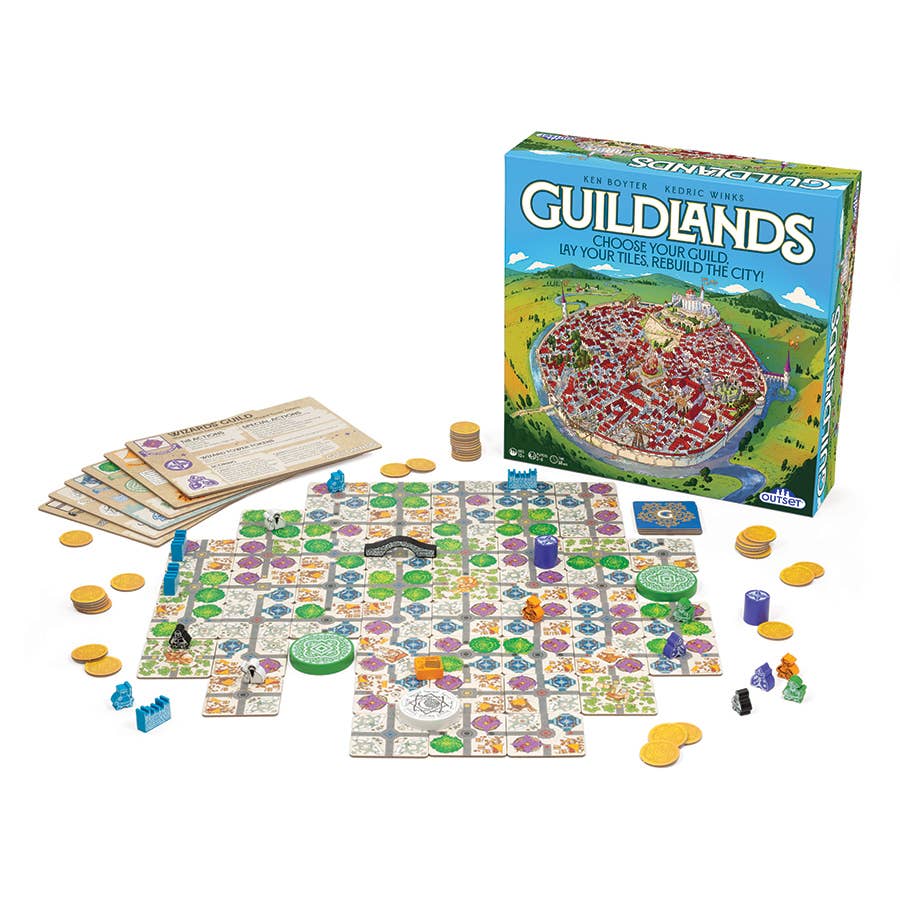 Outset Games and Cobble Hill Puzzles - Guildlands Board Game