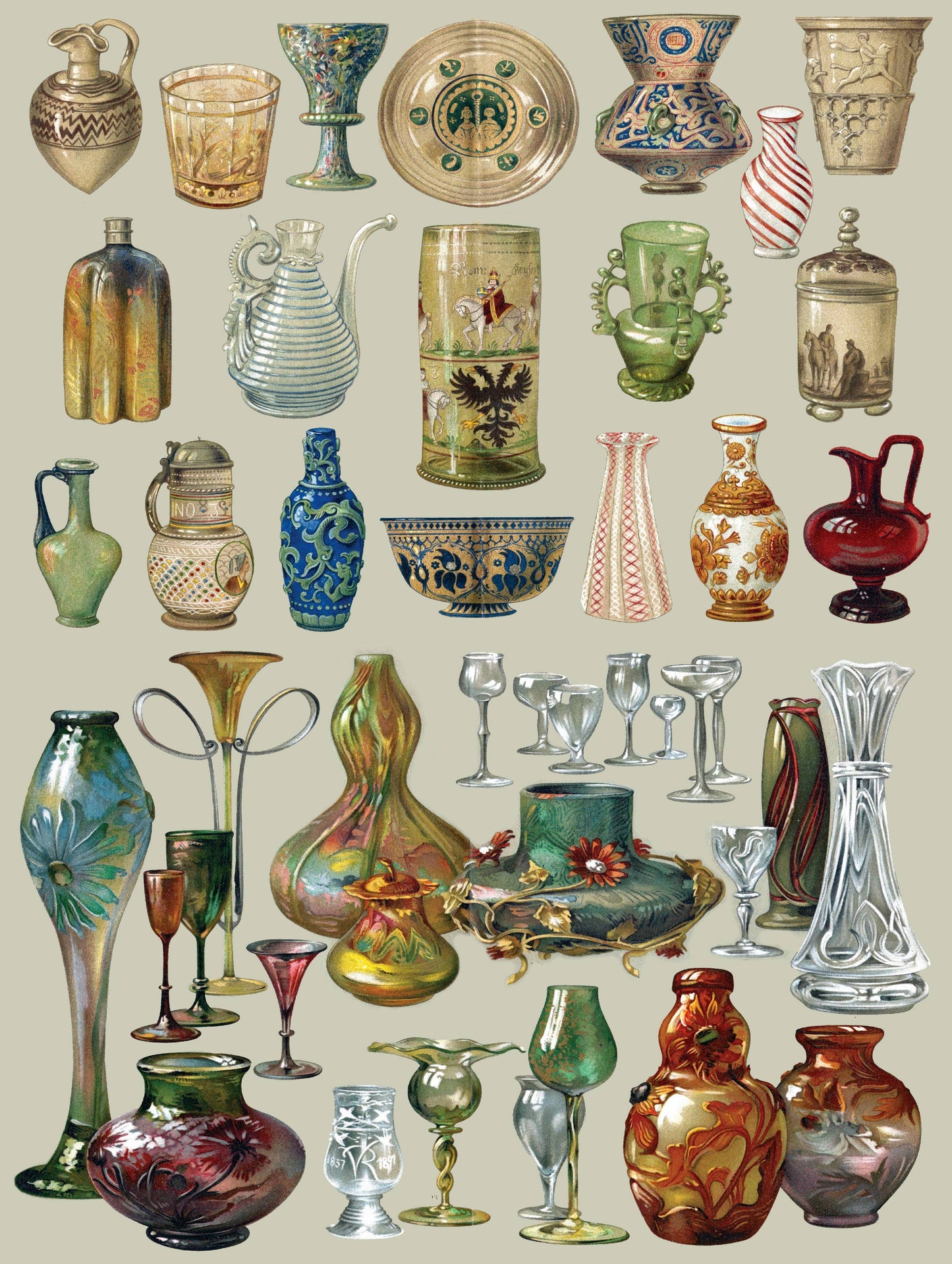 New York Puzzle Company - Thrifting - 1000 Piece Jigsaw Puzzle