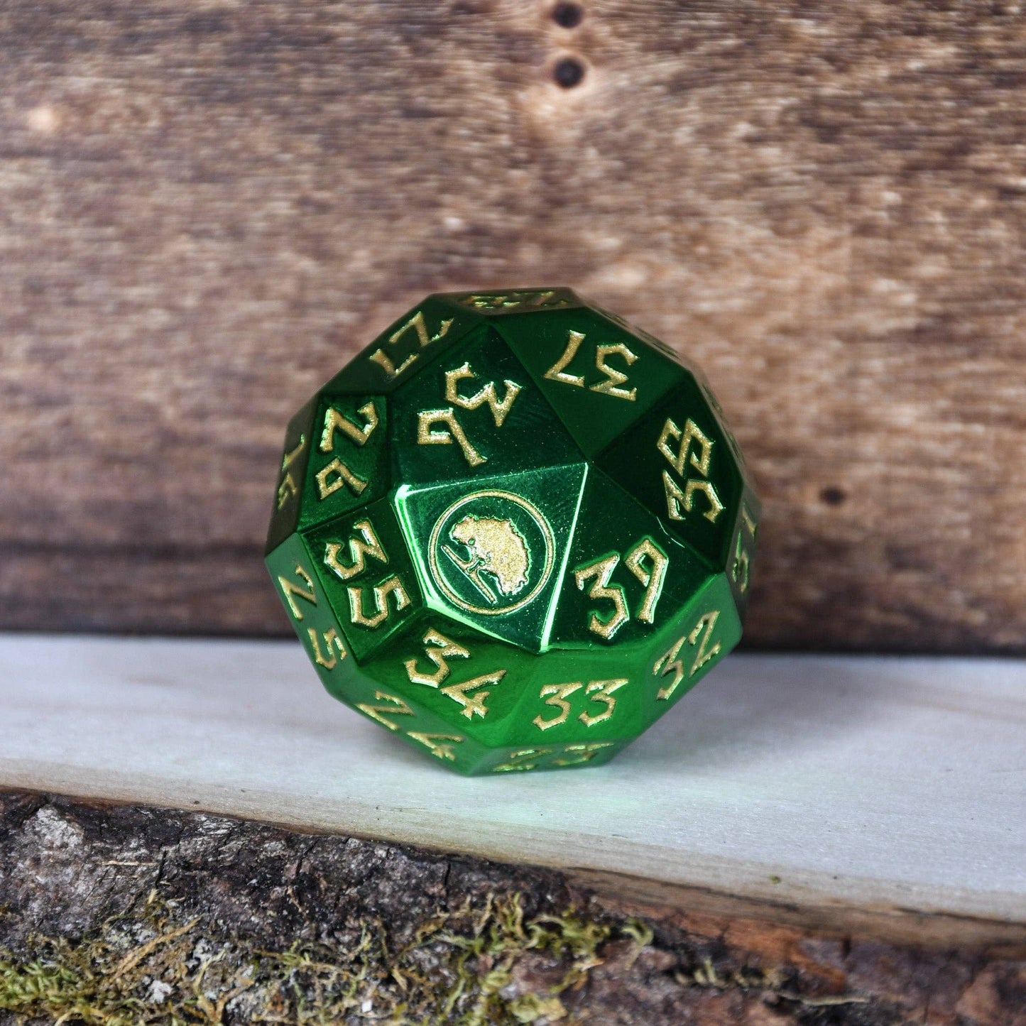 Misty Mountain Gaming - Forest Mana Spindown Metal D40