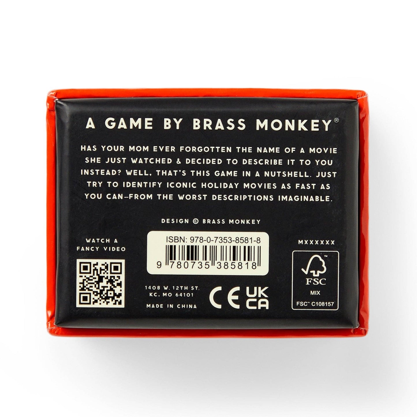 Chronicle Books - Brass Monkey Mini Poorly Explained Movies - Holiday Edition