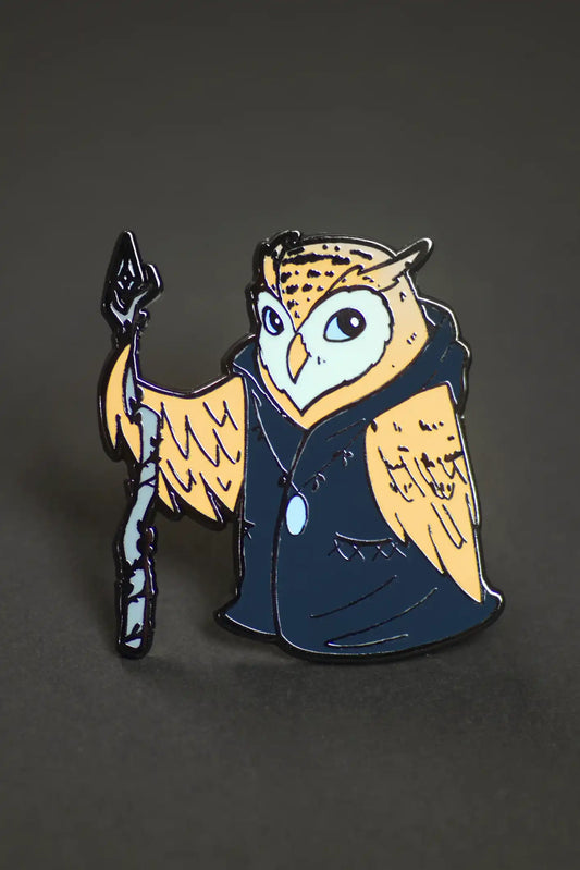 1895 Pin: Owl Wizard