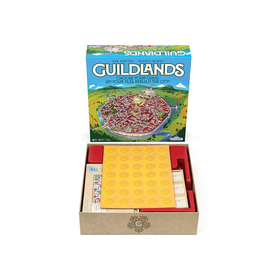 Outset Games and Cobble Hill Puzzles - Guildlands Board Game