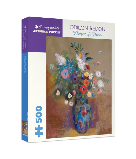 Pomegranate - Odilon Redon: Bouquet of Flowers 500-Piece Jigsaw Puzzle