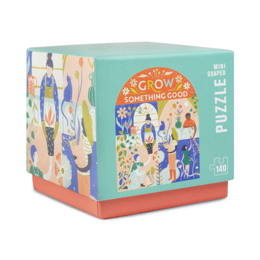 Lantern Press - MINI JIGSAW PUZZLE, Grow Something Good