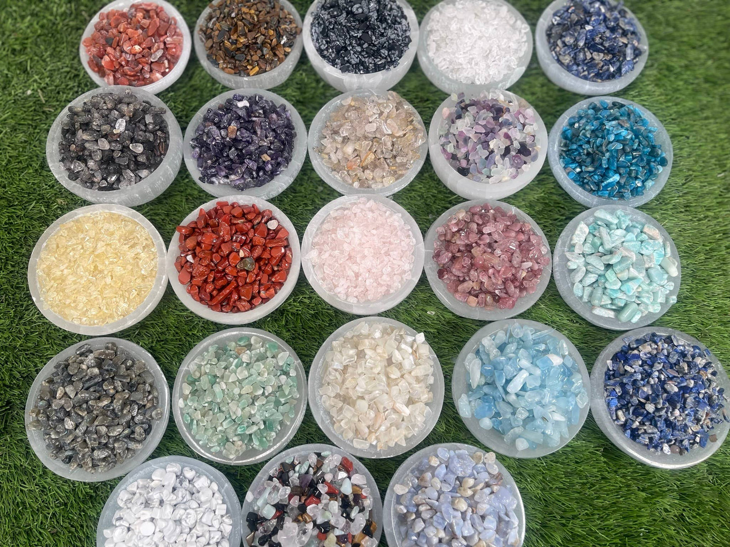 CaNatureLover - Natural Crystal Chip , Real Gemstone chips , Crystal Loose