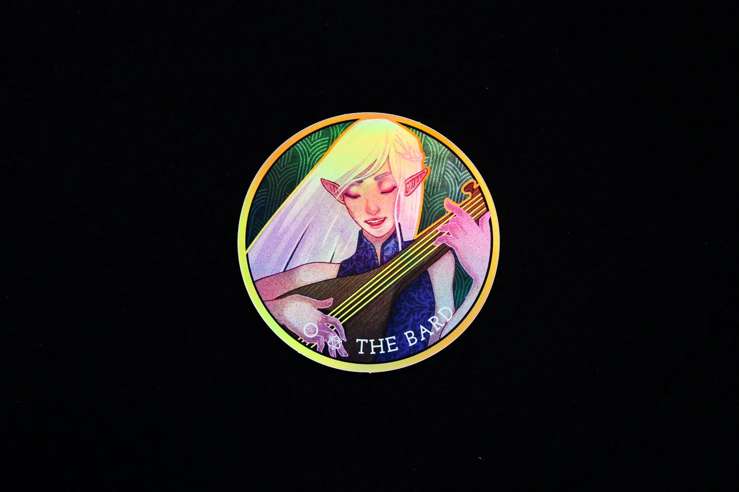 The Bard Holographic Sticker