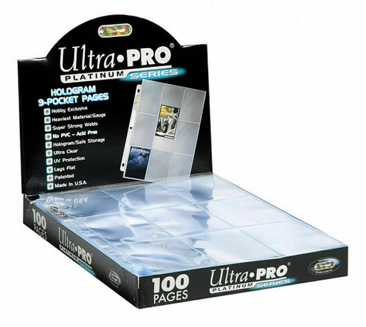 UltraPro 9-Pocket Pages Platinum Series